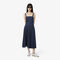 Long Pleated Strap Dress lacoste long pleated strap dress