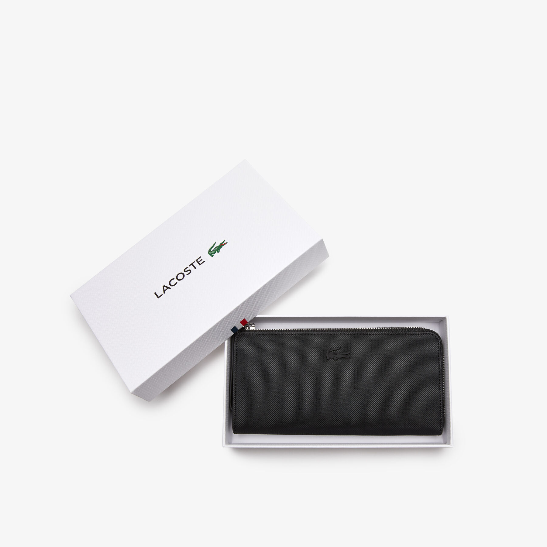 Unisex Lacoste Eight Card Slot Zip Wallet unisex lacoste eight card slot zip wallet
