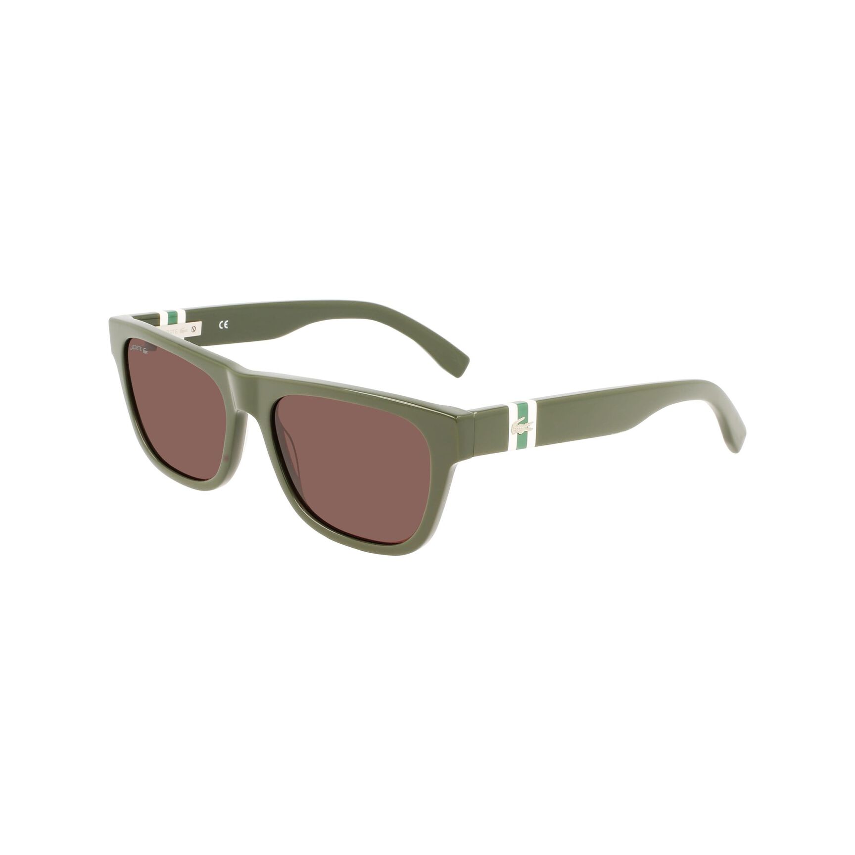 Men's Scale-Style Rectangle Acetate L.12.12 Sunglasses