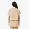 lacoste oversized tennis print polo