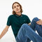 men s lacoste slim fit striped contrast collar petit piqu  polo shirt