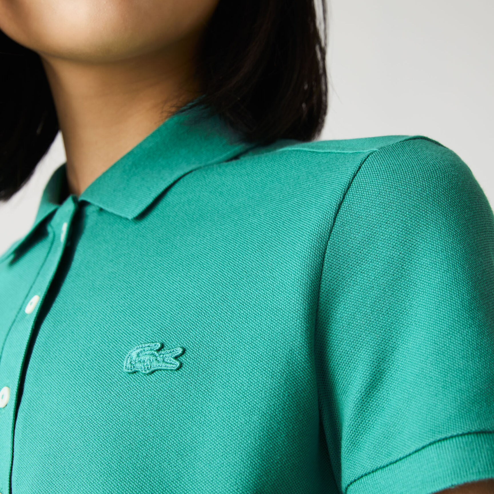 L.12.D Slim Fit Stretch Petit Pique Polo Shirt