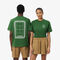 lacoste tennis print cotton jersey t shirt
