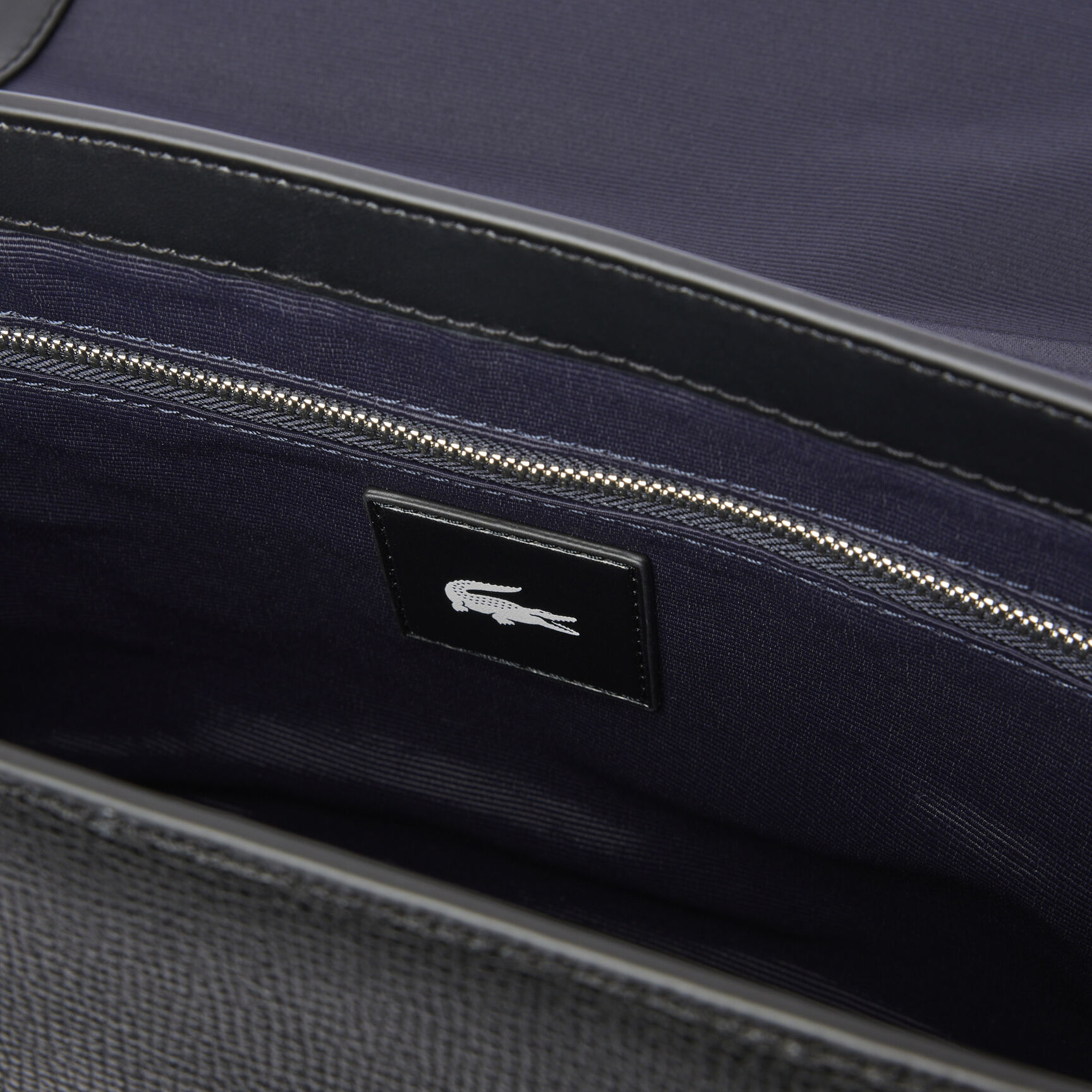 Ossian Flap Close Leather Satchel