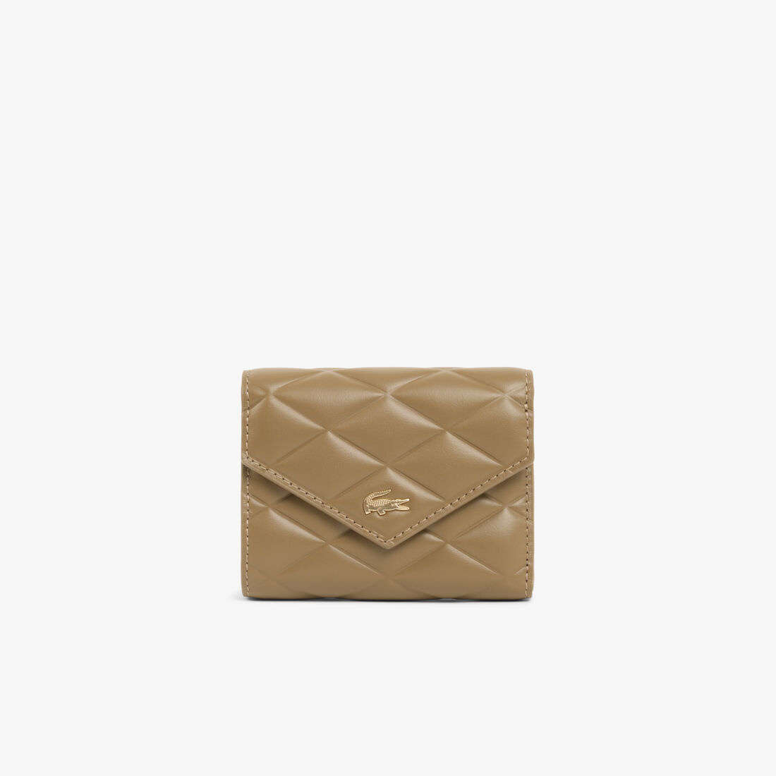 lacoste crocodelle leather billfold