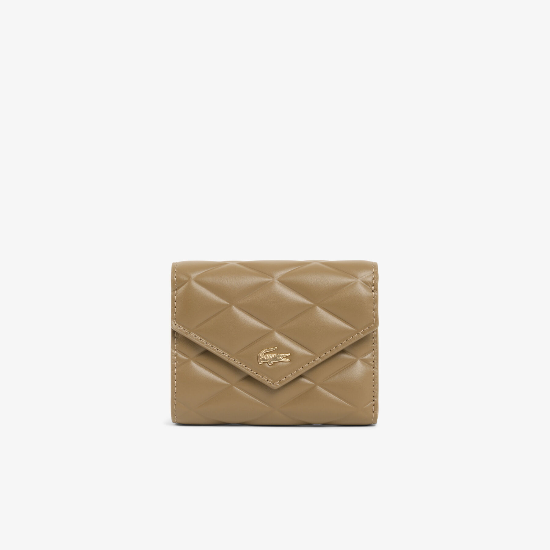 lacoste crocodelle leather billfold