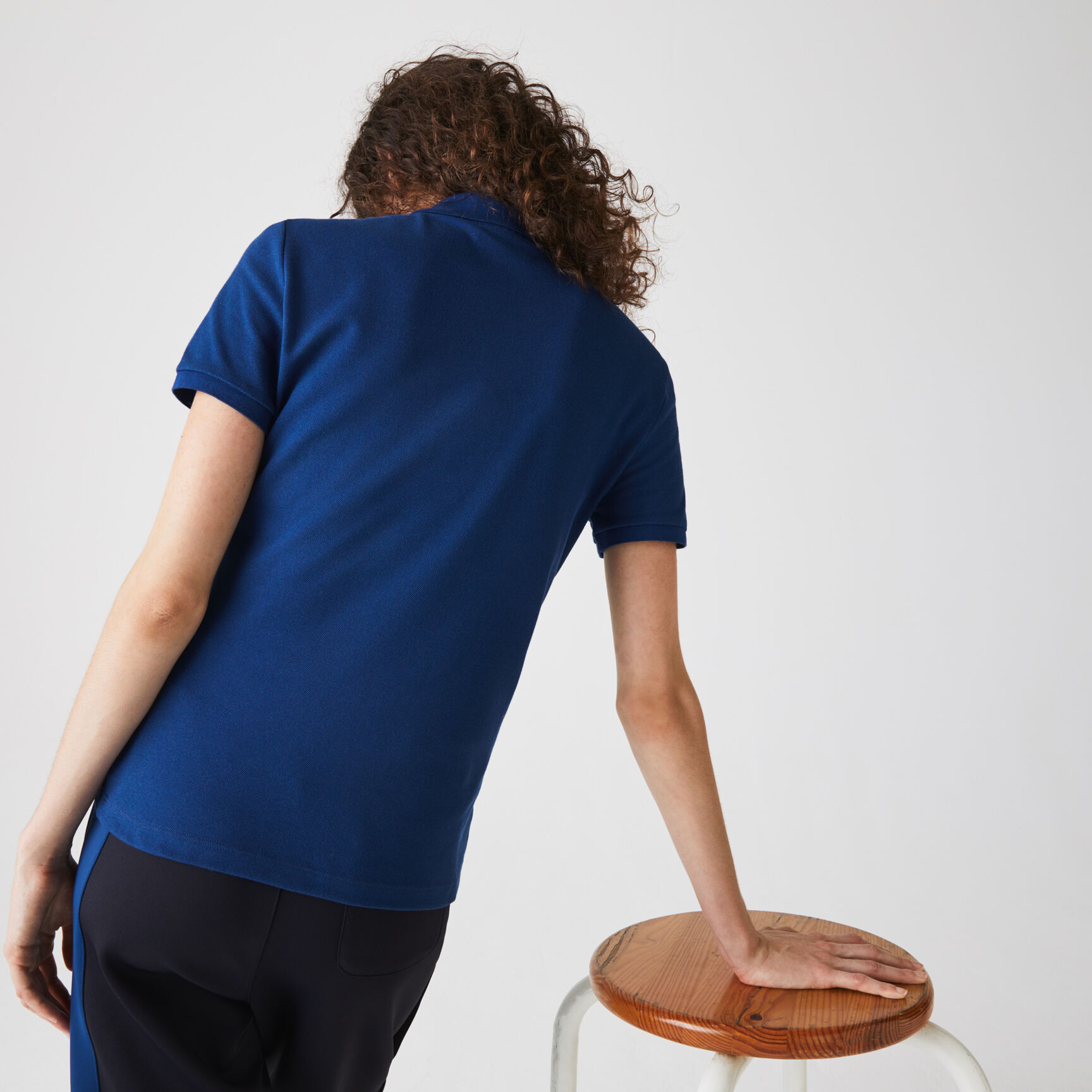 L.12.D Slim Fit Stretch Petit Pique Polo Shirt