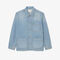 Heavy Cotton Denim Overshirt Jacket lacoste heavy cotton denim overshirt jacket