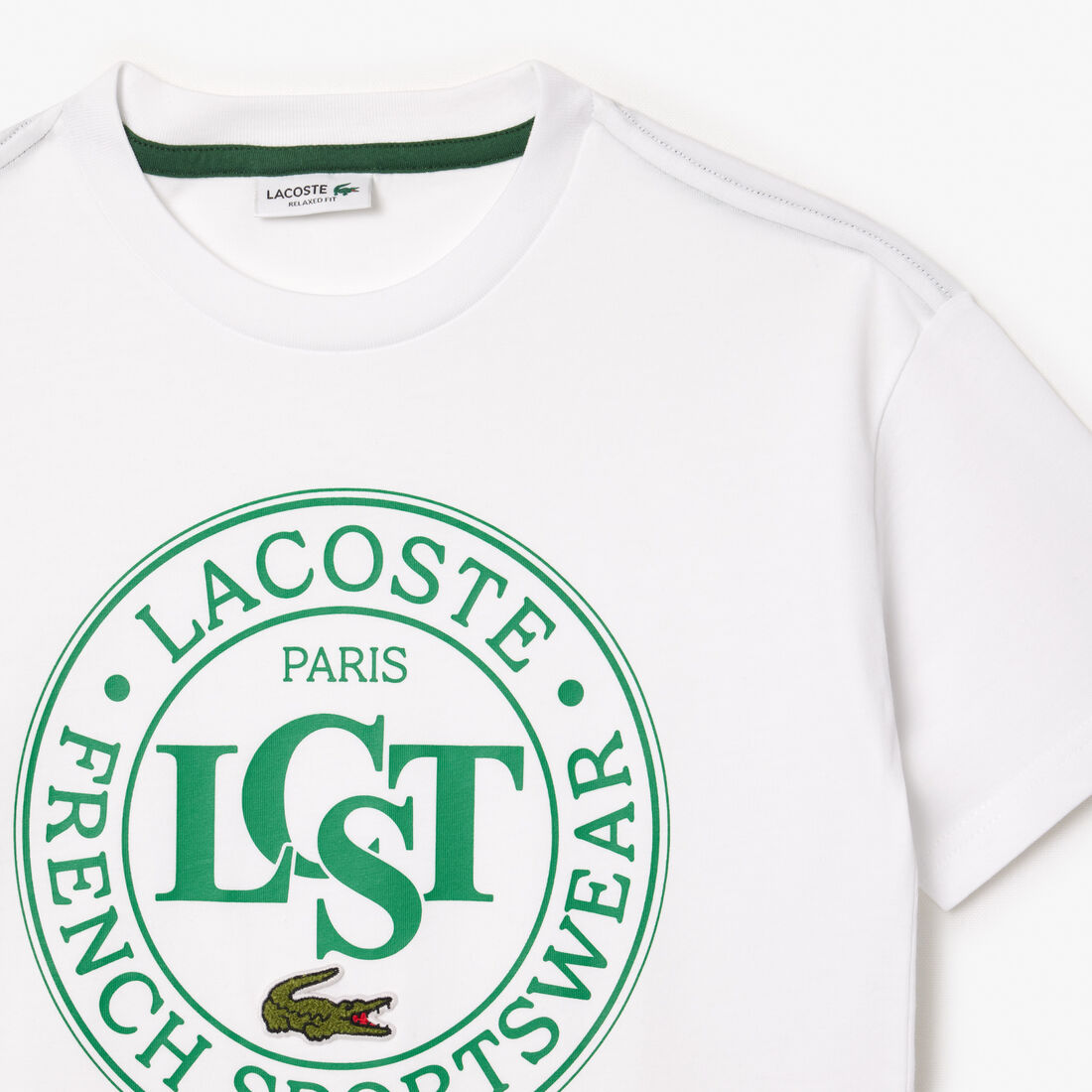 Contrast Badge Cotton T-shirt Contrast Badge Cotton T-shirt