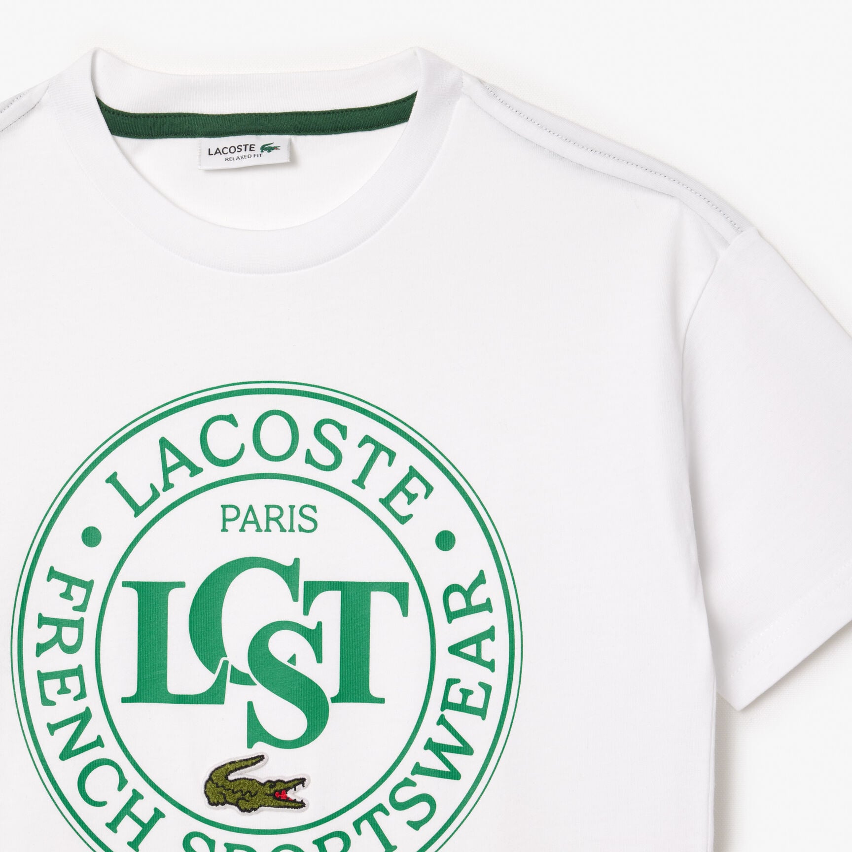 Contrast Badge Cotton T-shirt Contrast Badge Cotton T-shirt