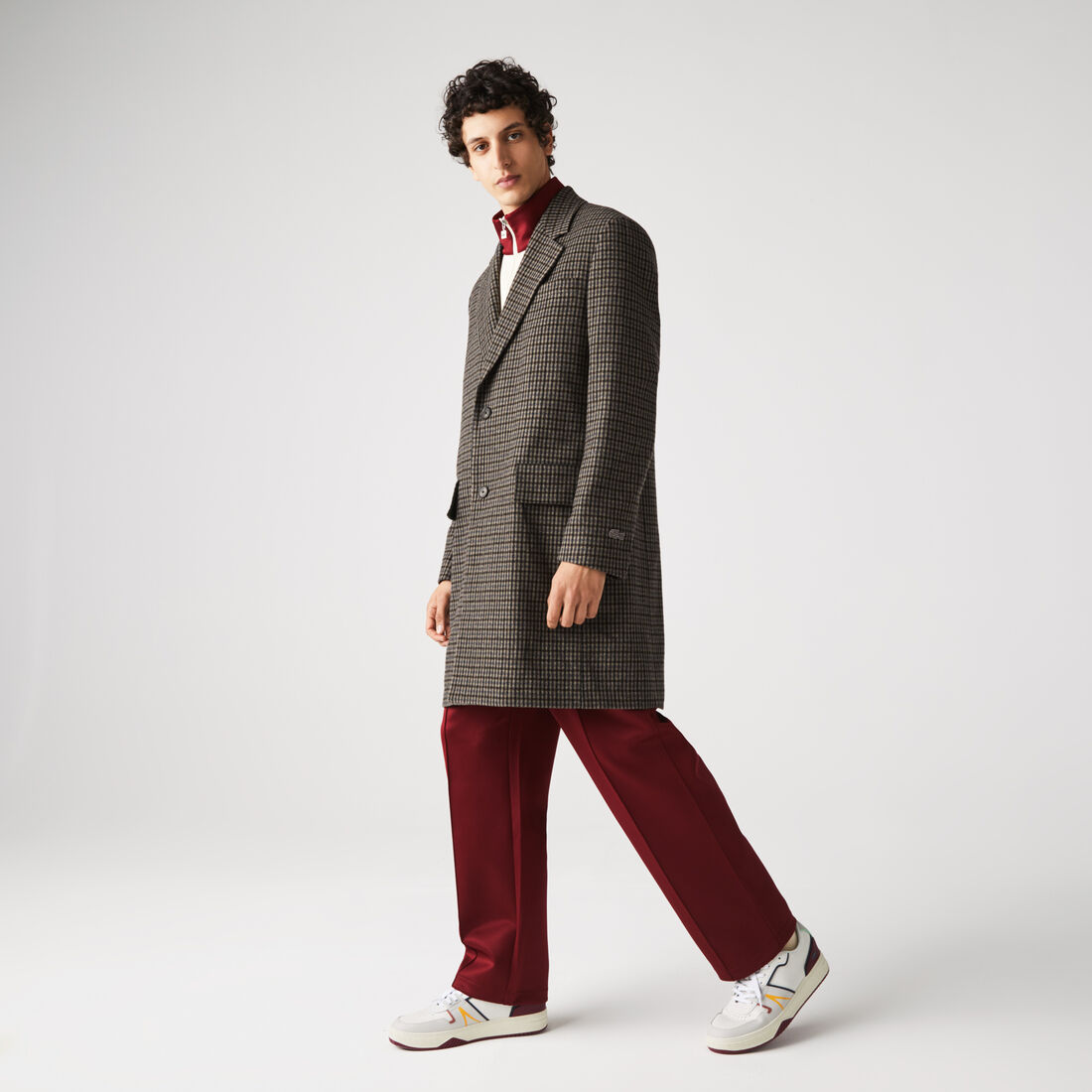 Men's Checked Responsible Wool Chesterfield Jacket Men's Checked Responsible Wool Chesterfield Jacket