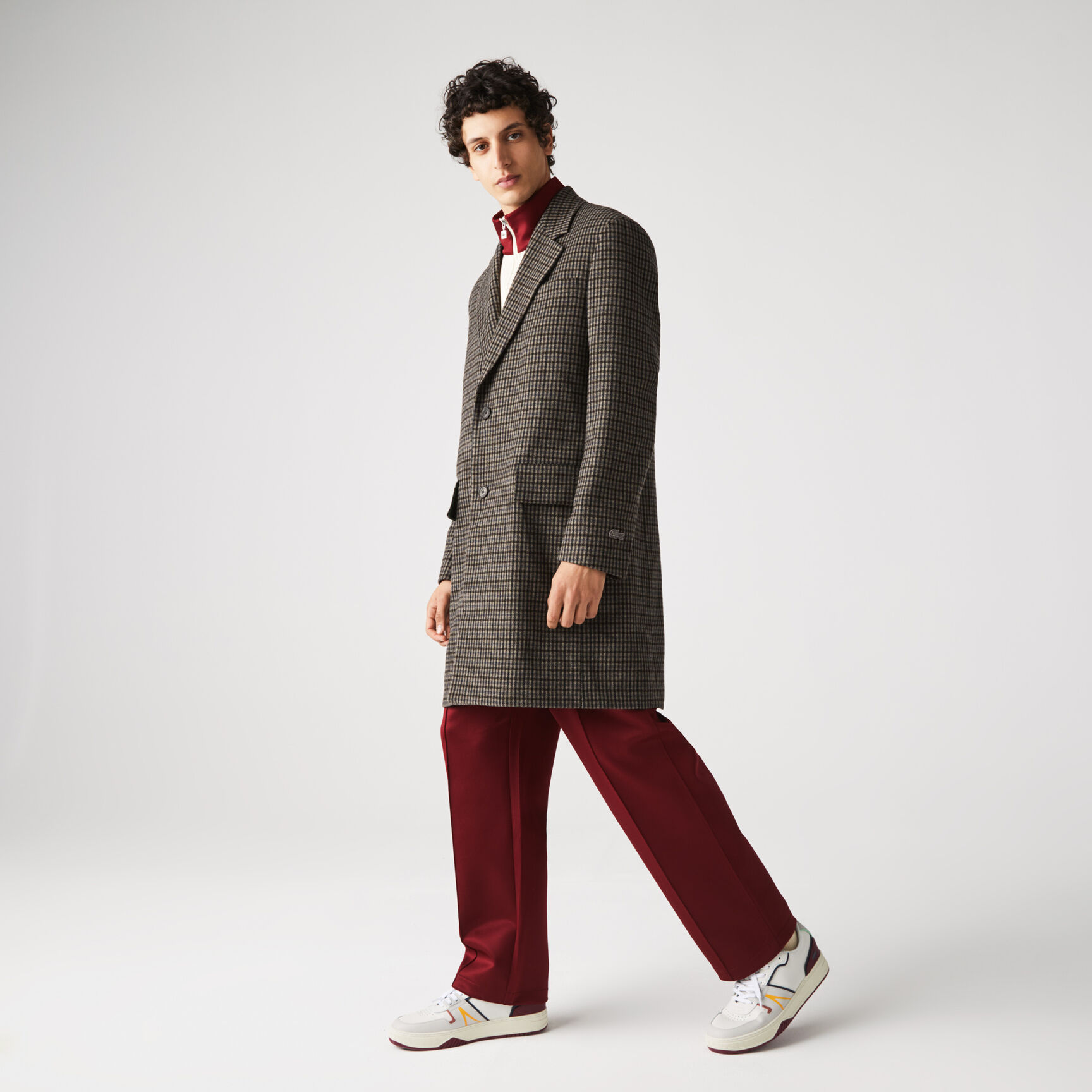 Men's Checked Responsible Wool Chesterfield Jacket Men's Checked Responsible Wool Chesterfield Jacket