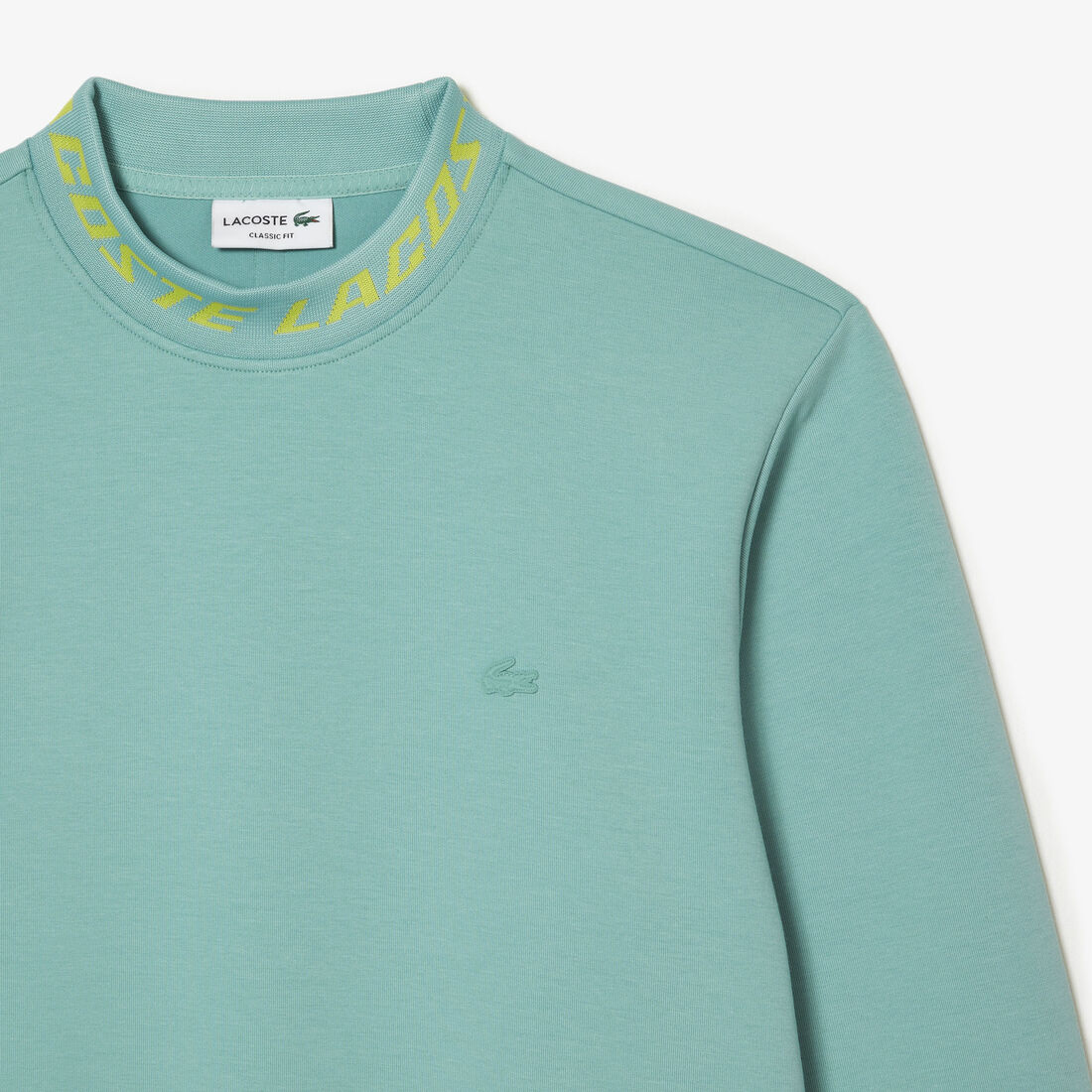 Men's Lacoste Double Sided Logo Collar Sweatshirt Men's Lacoste Double Sided Logo Collar Sweatshirt