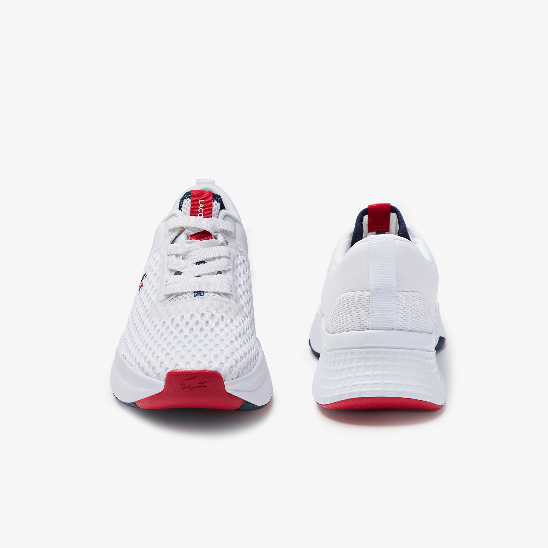 Women's Court-Drive Tricolour Textile Trainers lacoste women s court drive tricolour textile trainers