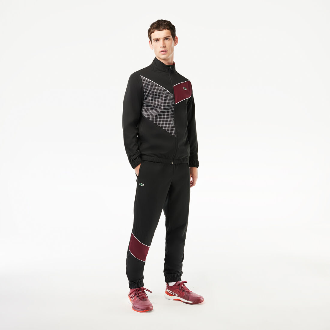 Stretch Fabric Tennis Tracksuit