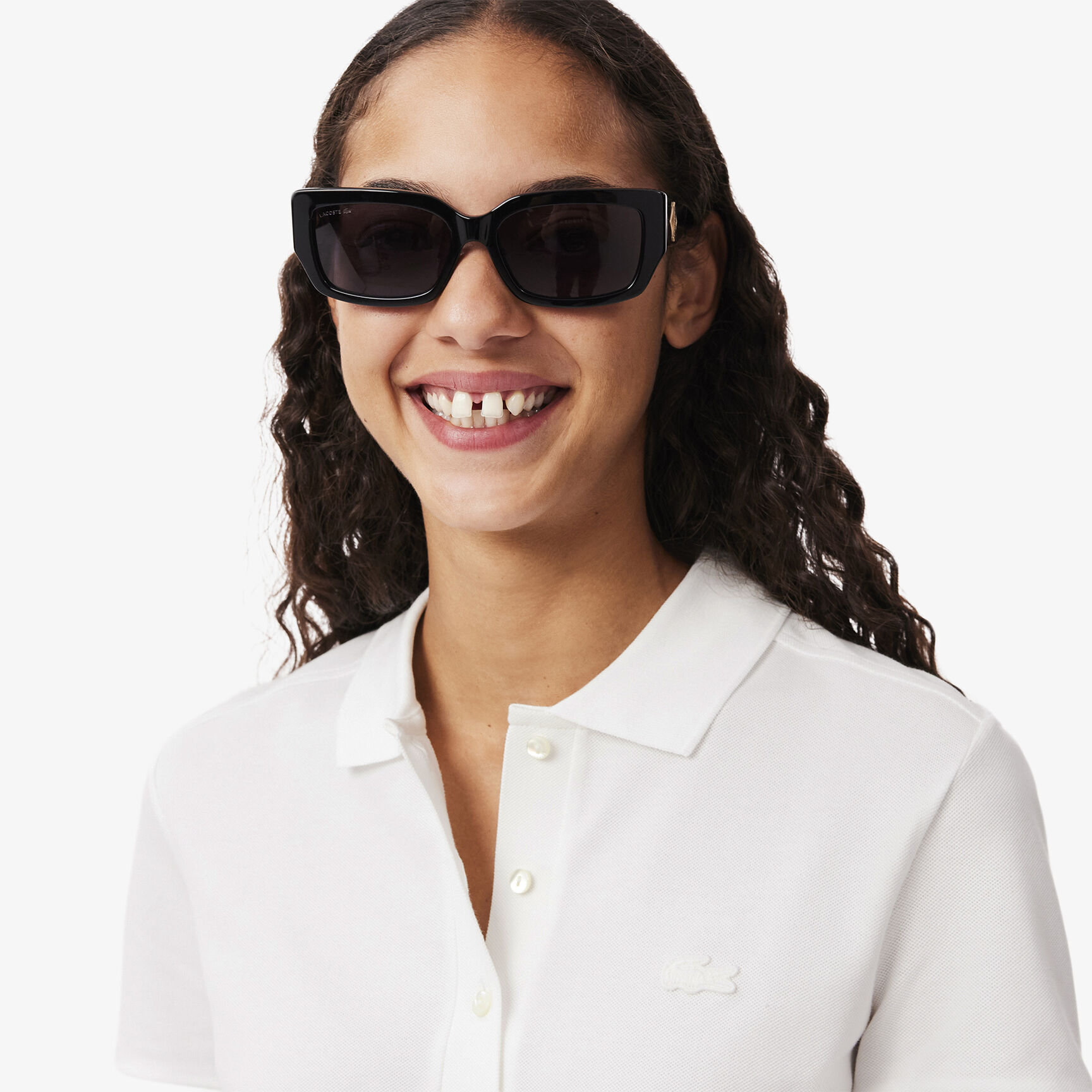 L.12.D Slim Fit Stretch Petit Pique Polo Shirt