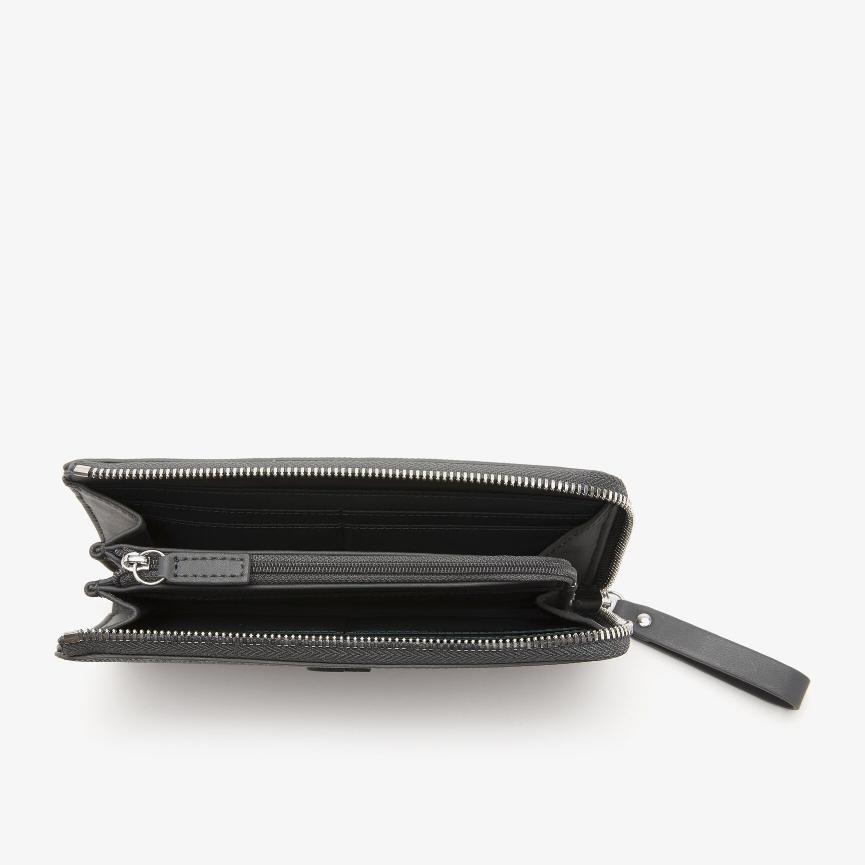 محفظة لاكوست بثماني فتحات للبطاقات وسحّاب للجنسين محفظة لاكوست بثماني فتحات للبطاقات وسحّاب للجنسين