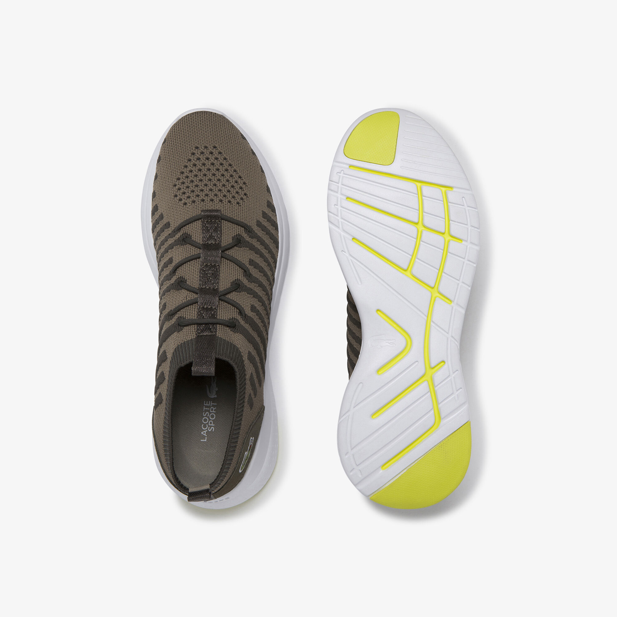 حذاء رياضي من القماش والجلد المدبوغ من مجموعة LT Fit-Flex ذات الألوان الجريئة للرجال