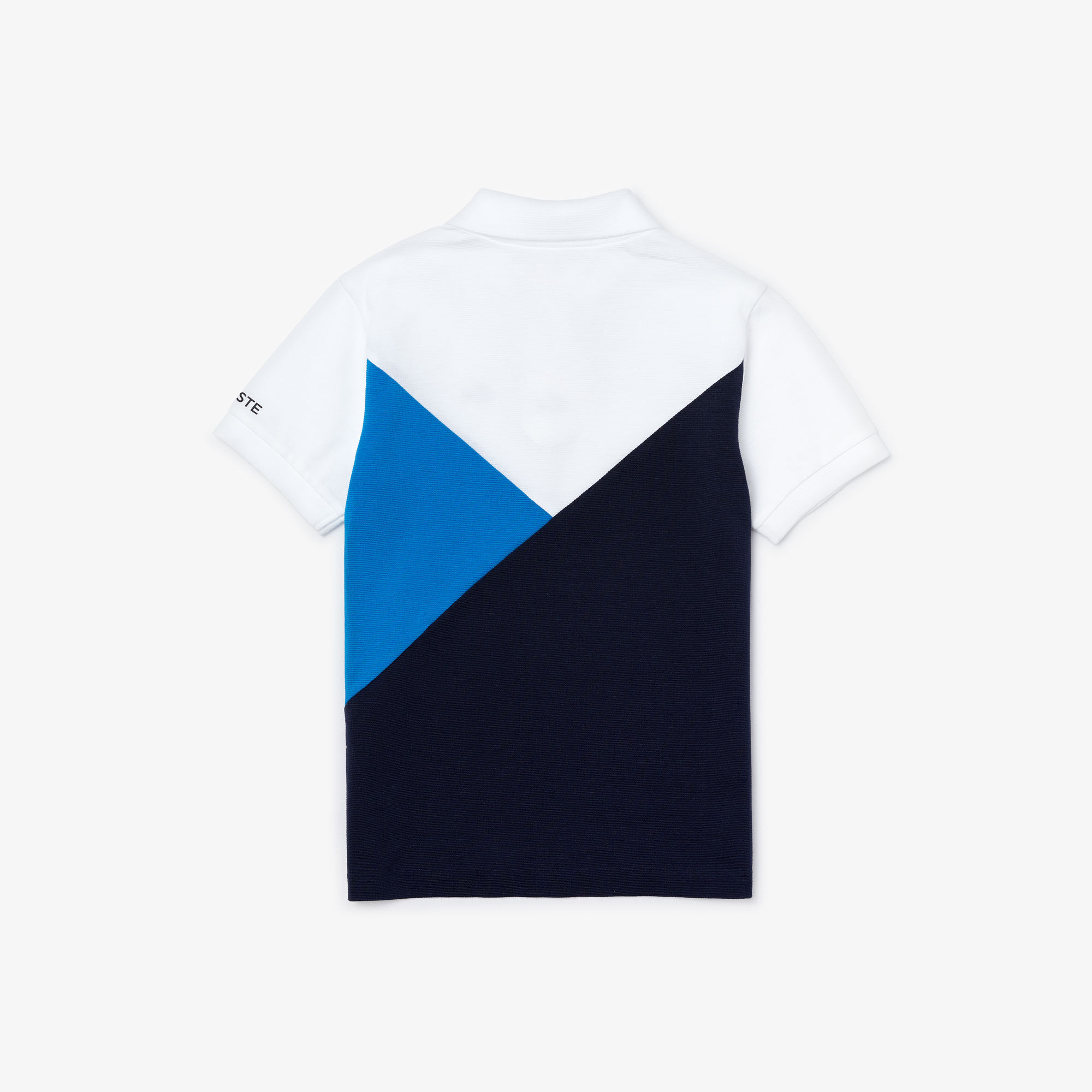 قميص بولو من نسيج محبوك فائق الخفة مع كتل لونية مجموعة Lacoste SPORT للأولاد قميص بولو من نسيج محبوك فائق الخفة مع كتل لونية مجموعة Lacoste SPORT للأولاد
