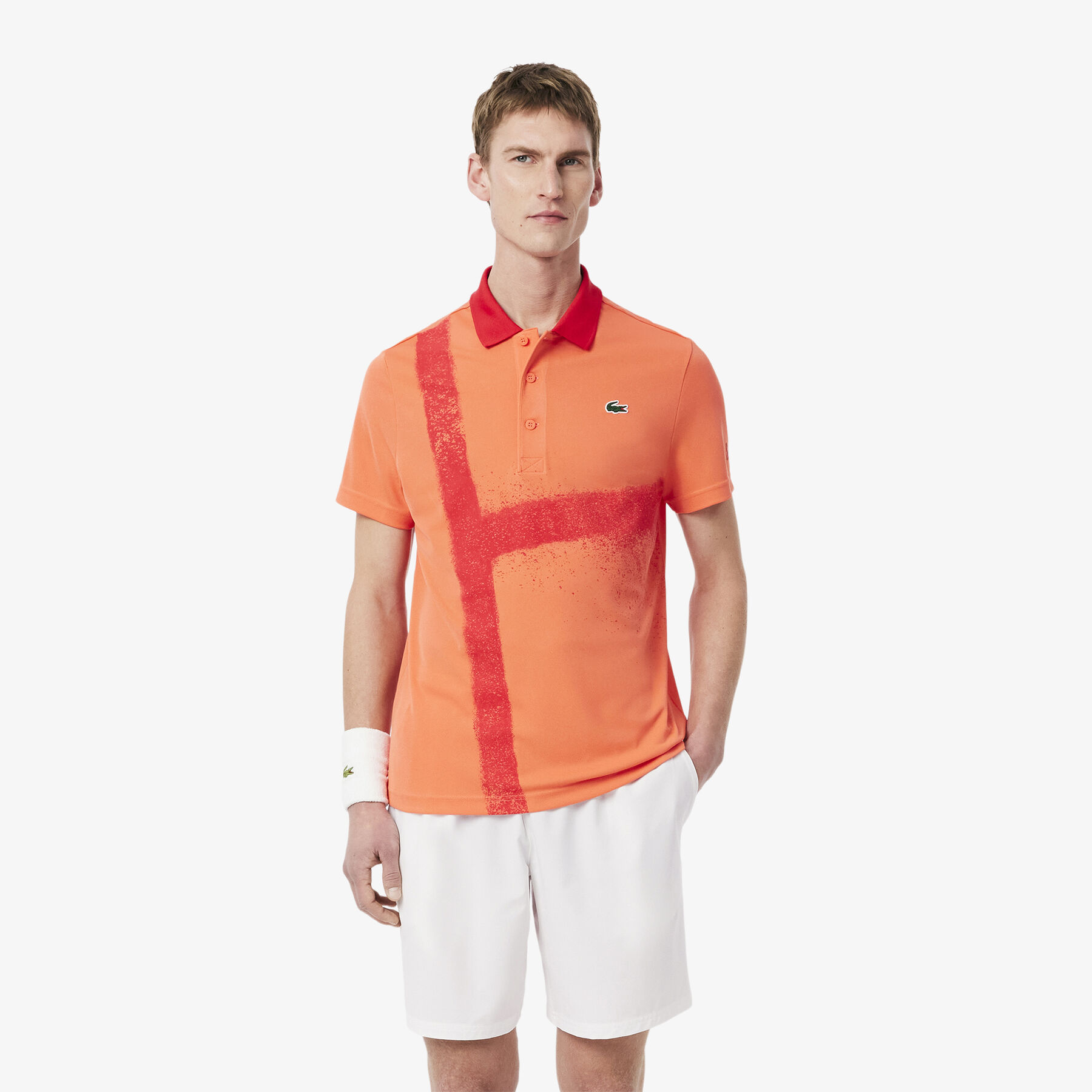 lacoste tennis x novak djokovic shorts