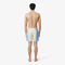 Mid Length Striped Swim Trunks lacoste mid length striped swim trunks