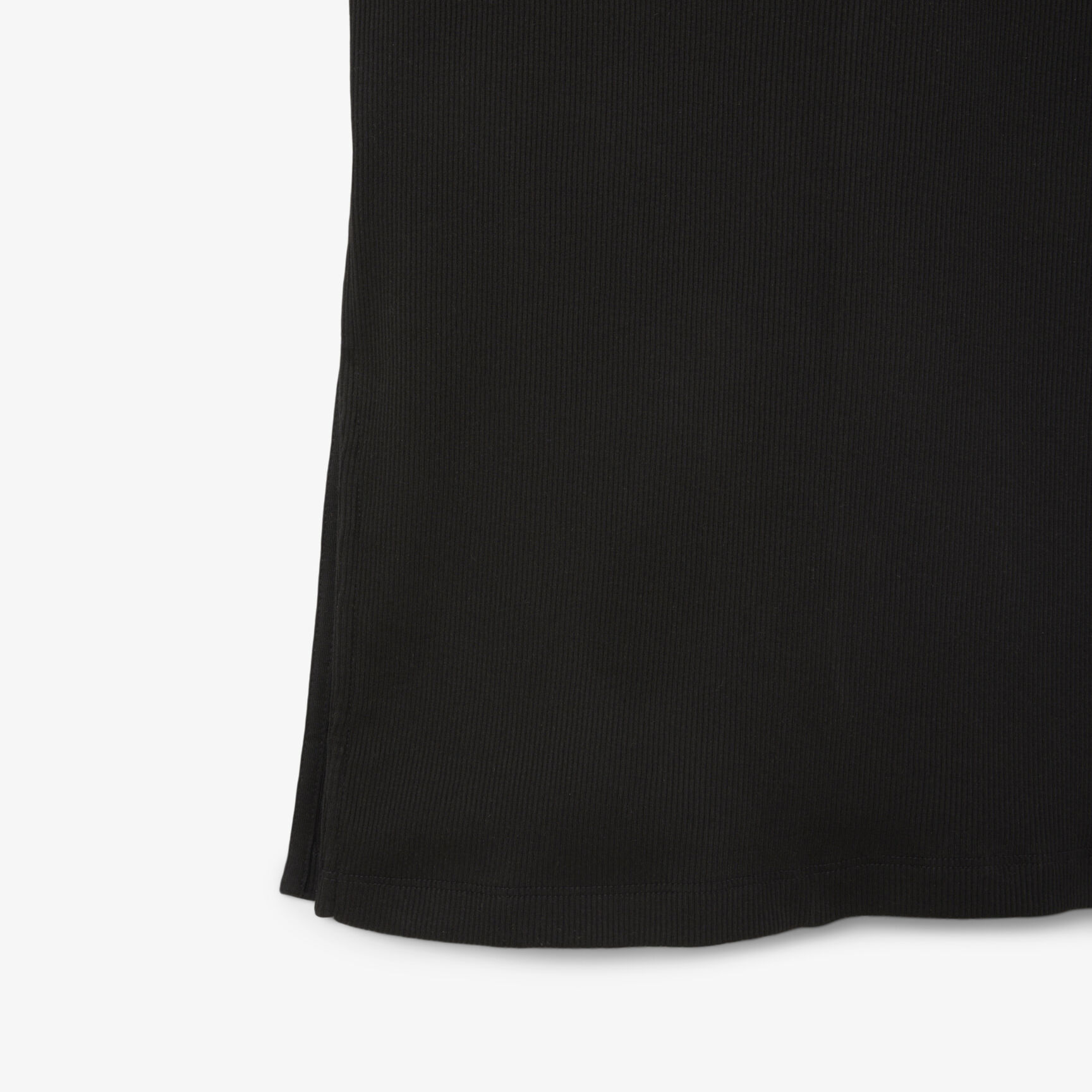 Long Ribbed Cotton Polo Dress Long Ribbed Cotton Polo Dress