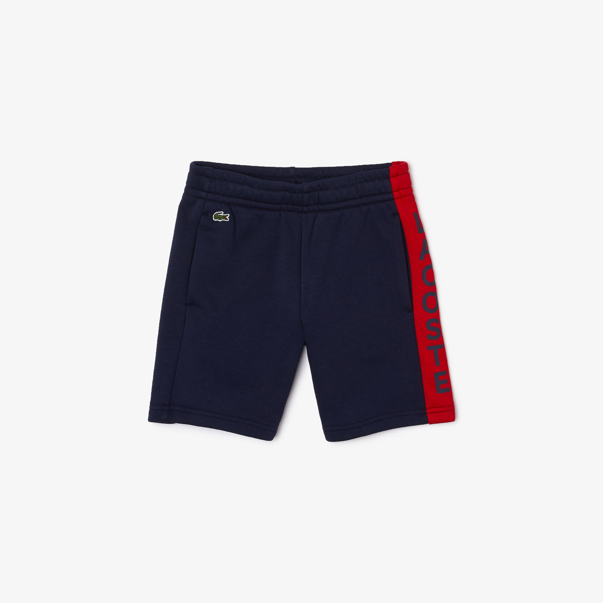 Buy Boys Side Band Fleece Shorts Lacoste QA