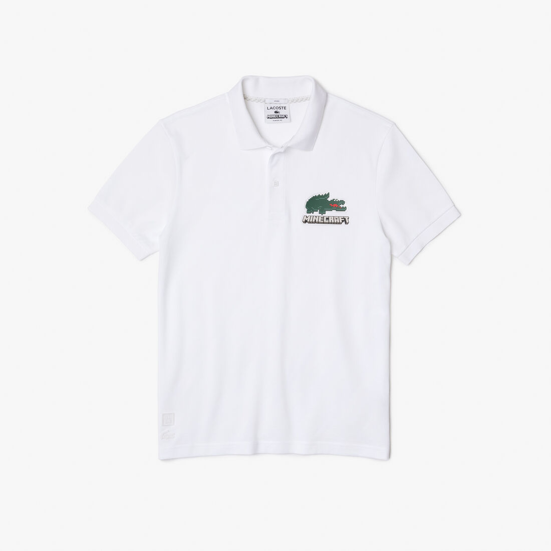 Unisex Lacoste x Minecraft Classic Fit Organic Cotton Polo Shirt Unisex Lacoste x Minecraft Classic Fit Organic Cotton Polo Shirt