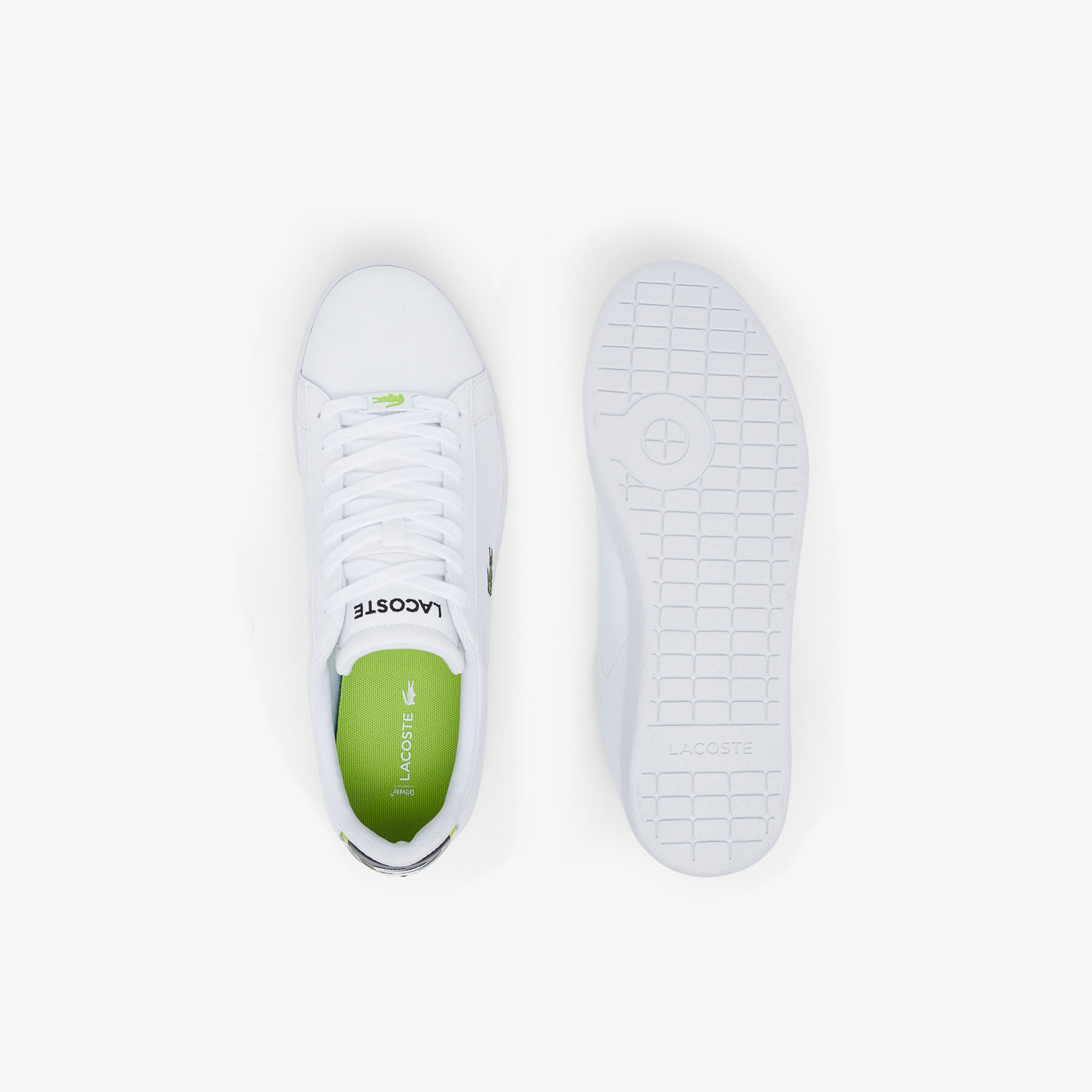 men s lacoste carnaby leather sneakers