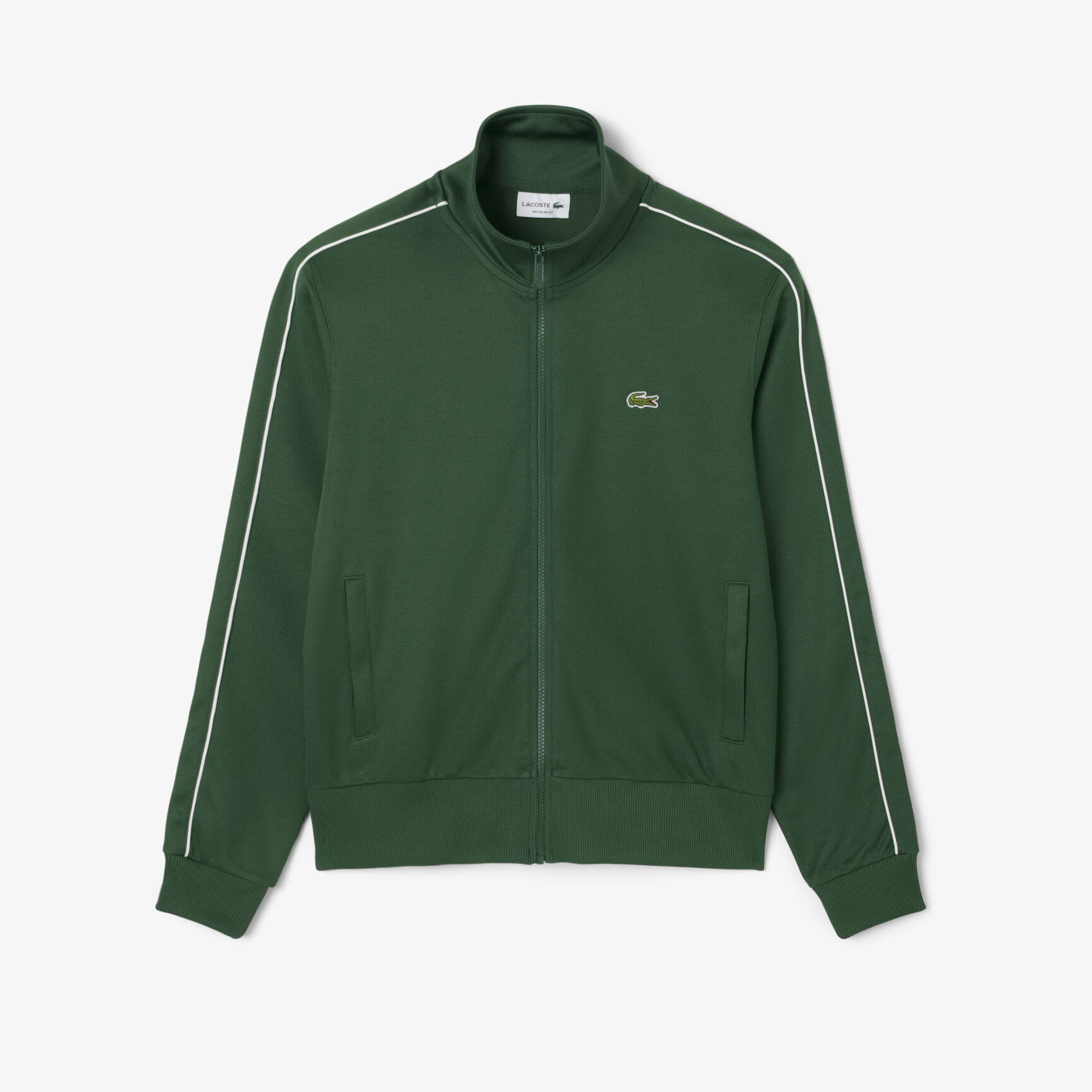Paris Pique Zip Front Track Jacket