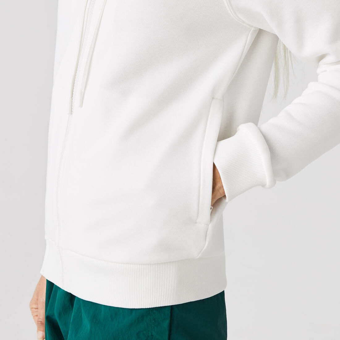 كنزة نسائية بغطاء للرأس مصنوعة من مزيج القطن الصوفي كنزة نسائية بغطاء للرأس مصنوعة من مزيج القطن الصوفي