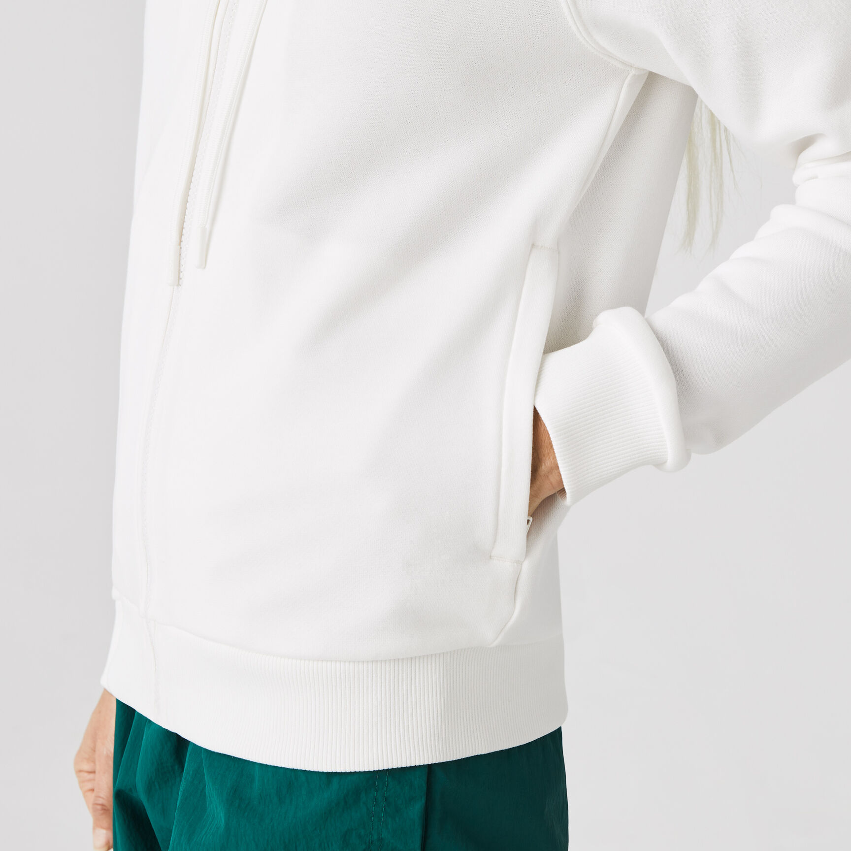 كنزة نسائية بغطاء للرأس مصنوعة من مزيج القطن الصوفي كنزة نسائية بغطاء للرأس مصنوعة من مزيج القطن الصوفي