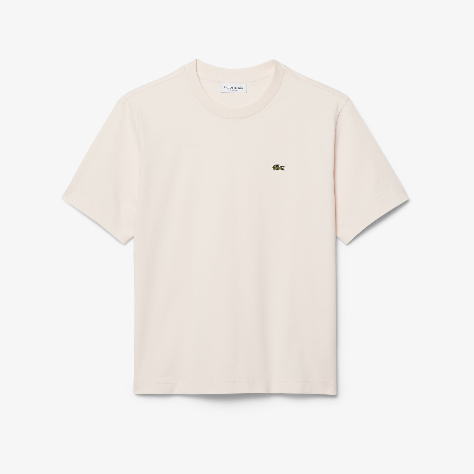 lacoste relaxed fit soft cotton t shirt