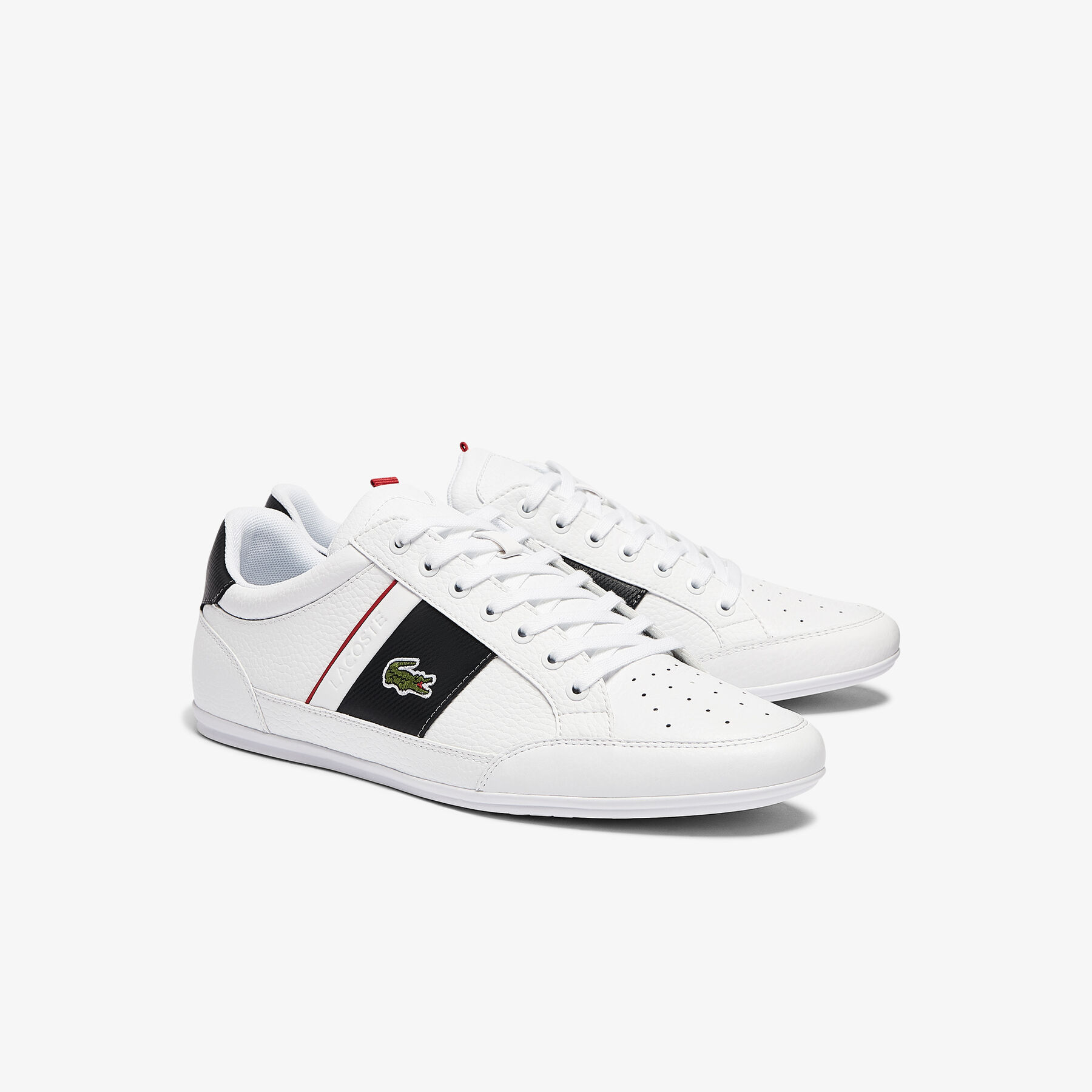 Men's Chaymon Leather and Synthetic Trainers lacoste men s chaymon leather and synthetic trainers