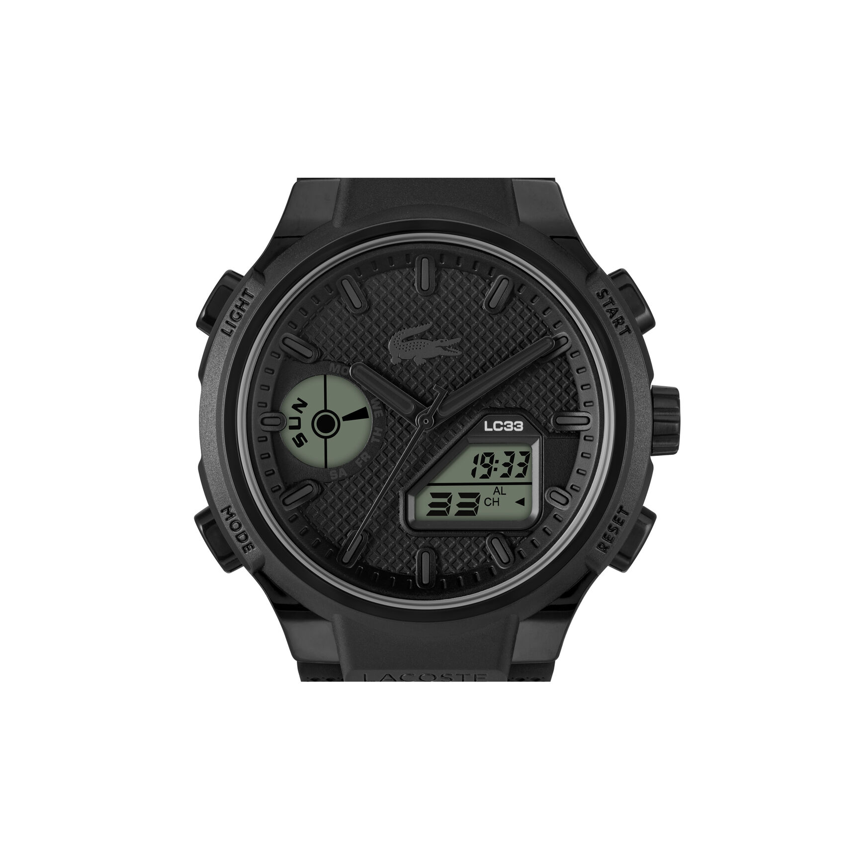 Lacoste Mens Black Dial Watch Lacoste Mens Black Dial Watch