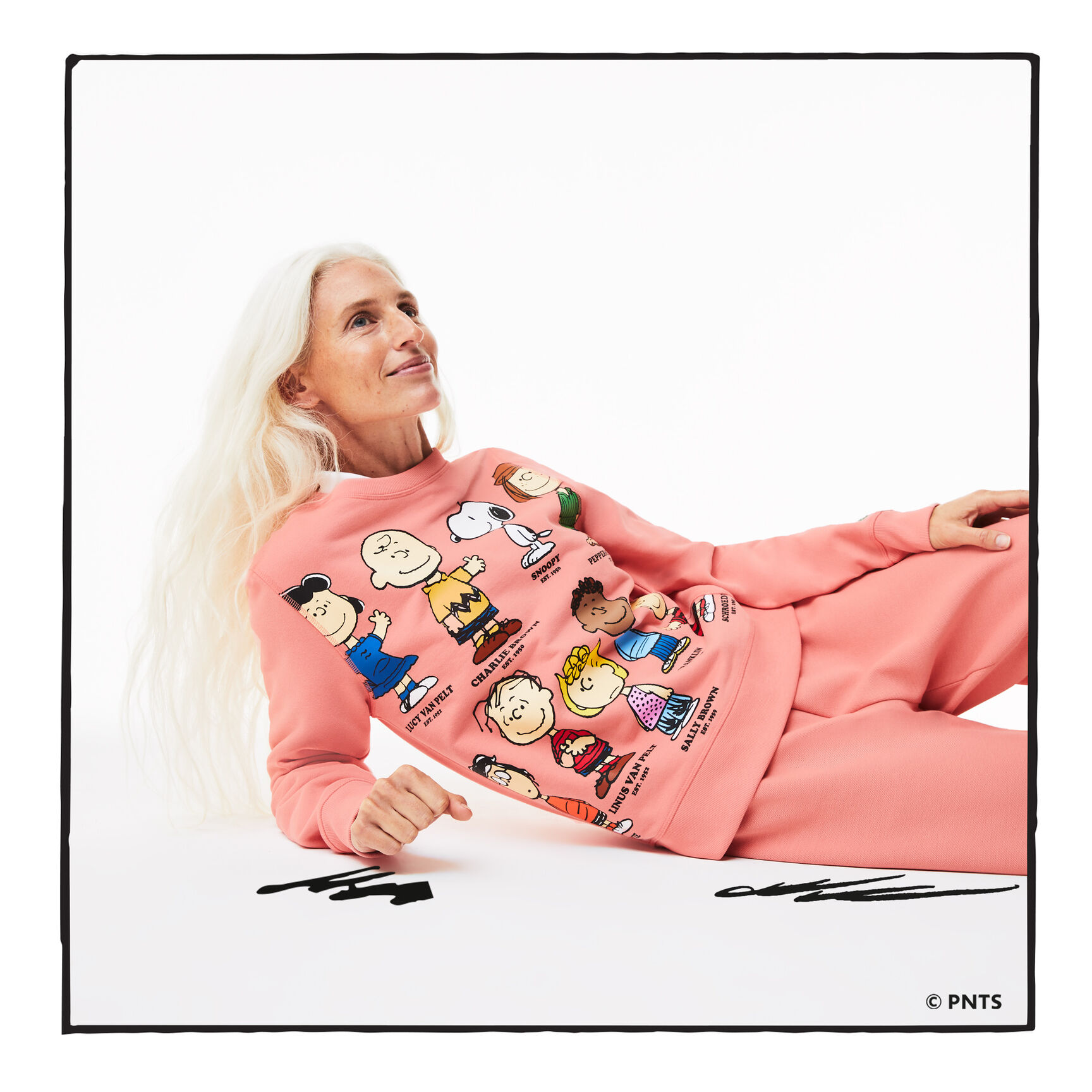 Women's Lacoste x Peanuts Crew Neck Organic Cotton Sweatshirt Women's Lacoste x Peanuts Crew Neck Organic Cotton Sweatshirt