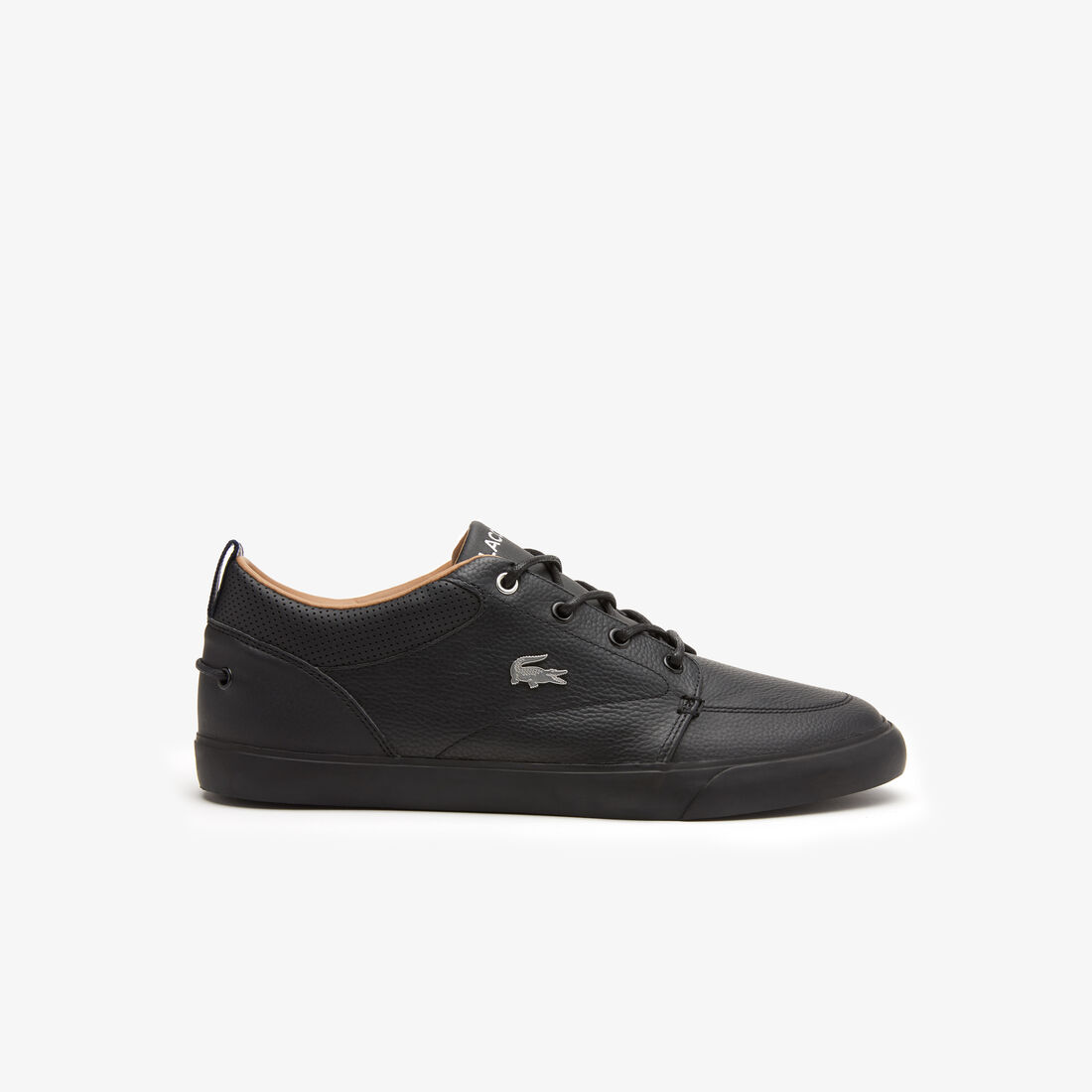 Men's Bayliss Leather Perforated Collar Sneakers