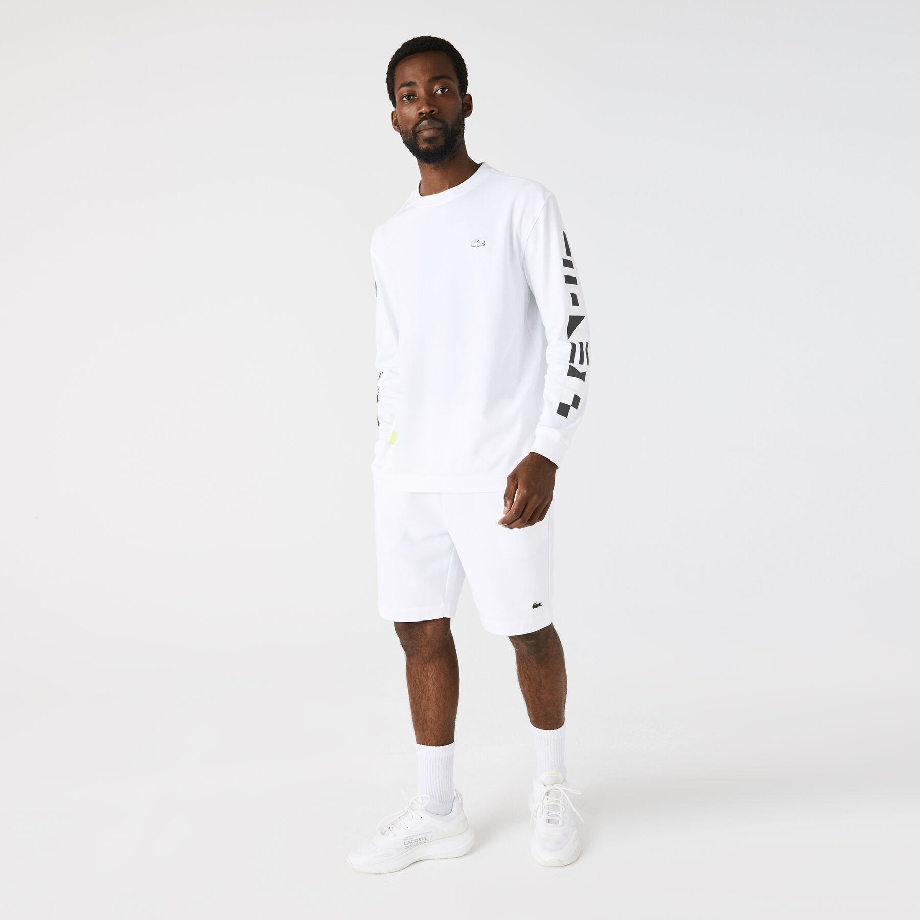 Men's Loose Fit Print T-Shirt lacoste men s loose fit print t shirt