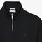 lacoste heavy fleece zipper neck sweatshirt