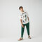 لاكوست تي شيرت قطن مع طبعة وجه مميزة من مجموعة lacoste live للجنسين