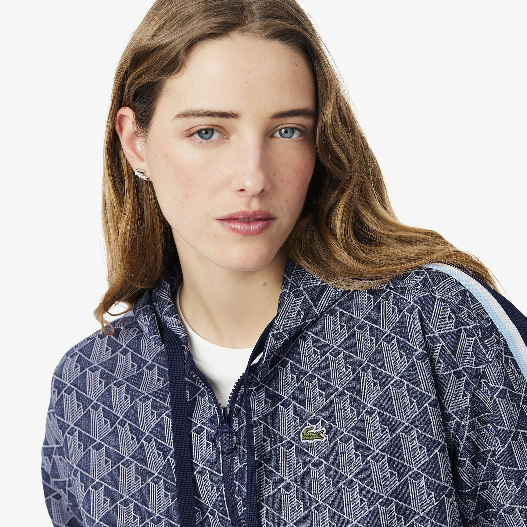 Jacquard Monogram Hoodie