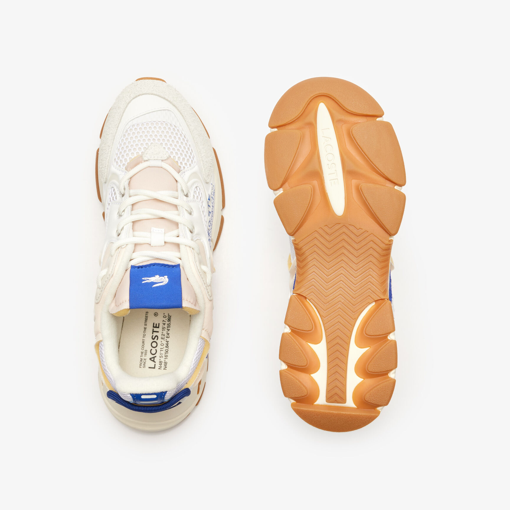 Men's L003 Neo Contrasted Accent Trainers 