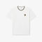 French Made Badge Accent Striped T-shirt lacoste french made badge accent striped t shirt