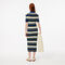 Rib Knit Striped Shirt Dress lacoste rib knit striped shirt dress