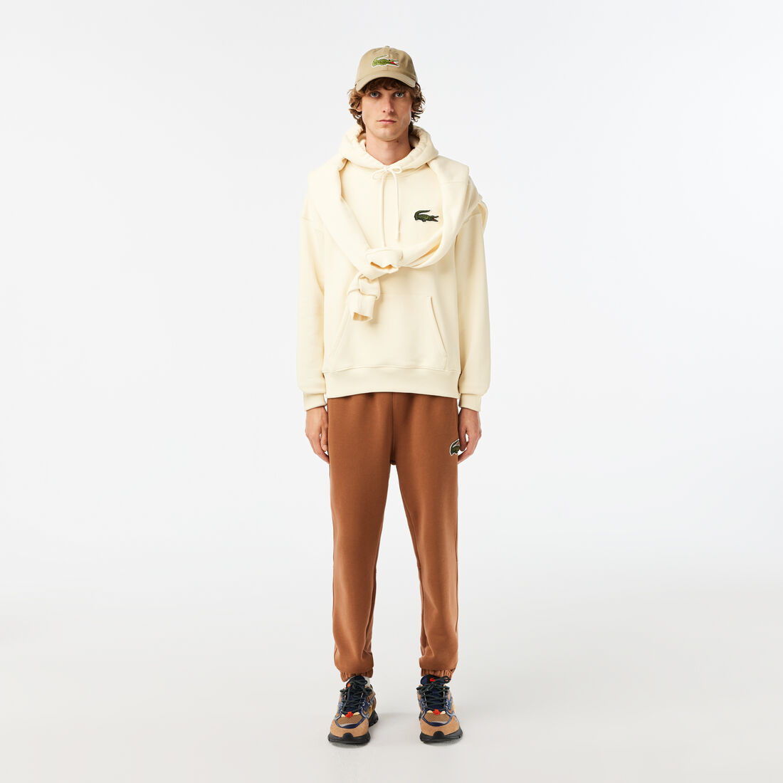 Unisex Loose Fit Hooded Organic Cotton Jogger Sweatshirt Unisex Loose Fit Hooded Organic Cotton Jogger Sweatshirt