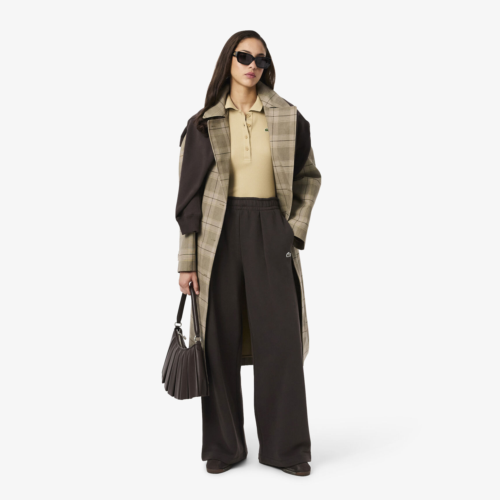 بنطال رياضي واسع من الصوف