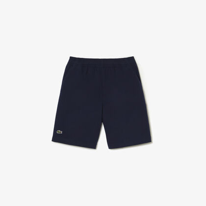 Boy's Lacoste Lightweight Cotton Gabardine Bermuda Shorts