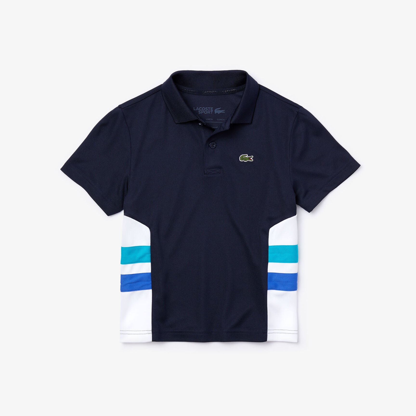 Boy's Lacoste SPORT Breathable Colourblock Tennis Polo Shirt Boy's Lacoste SPORT Breathable Colourblock Tennis Polo Shirt