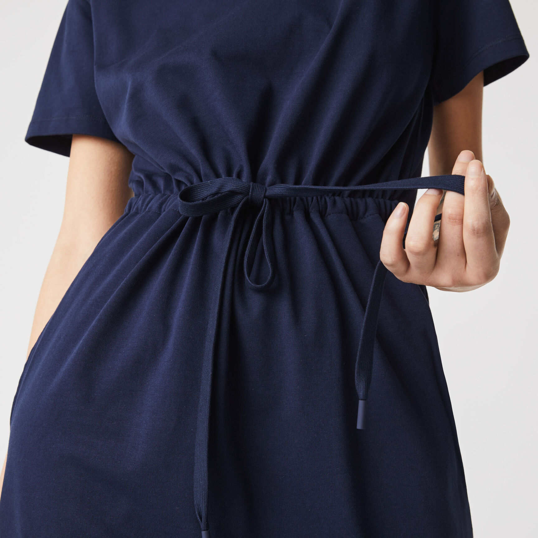 Women&rsquo;s Long Fitted Cotton T-shirt Dress