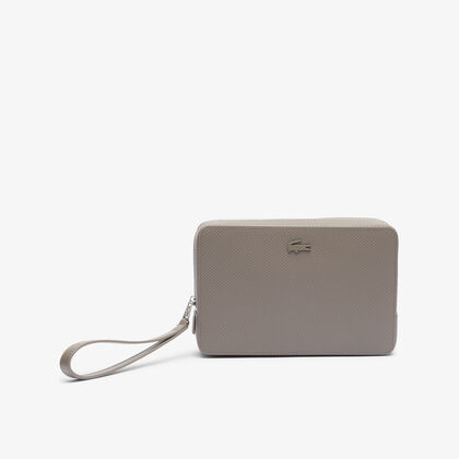 Chantaco Pique Leather Zipped Pouch